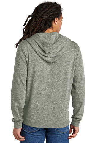 District Perfect Tri Fleece Full-Zip Hoodie (Grey Frost)