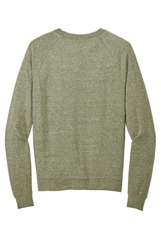 District Perfect Tri Fleece Crewneck Sweatshirt (Military Green Frost)