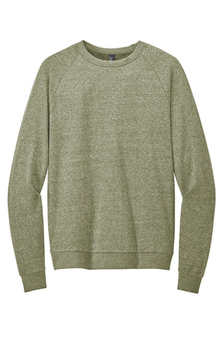 District Perfect Tri Fleece Crewneck Sweatshirt (Military Green Frost)