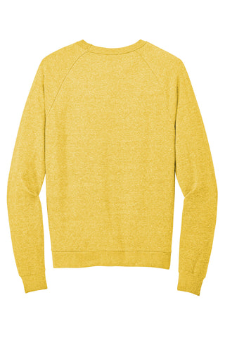 District Perfect Tri Fleece Crewneck Sweatshirt (Ochre Yellow Heather)