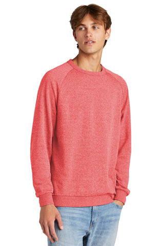 District Perfect Tri Fleece Crewneck Sweatshirt (Red Frost)