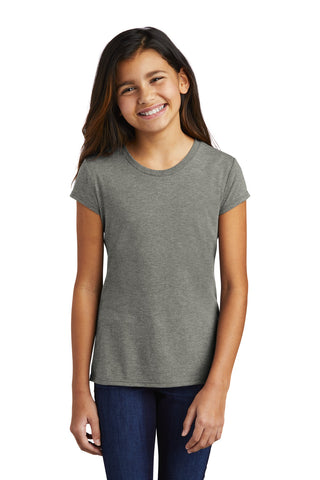 District Girls Perfect Tri Tee (Grey Frost)