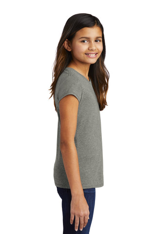 District Girls Perfect Tri Tee (Grey Frost)