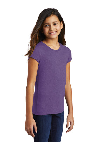 District Girls Perfect Tri Tee (Purple Frost)
