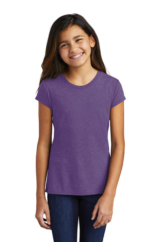 District Girls Perfect Tri Tee (Purple Frost)