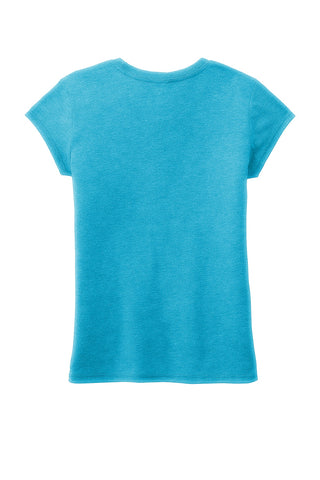 District Girls Perfect Tri Tee (Turquoise Frost)