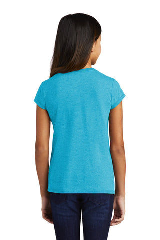 District Girls Perfect Tri Tee (Turquoise Frost)