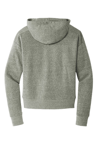 District Women's Perfect Tri Fleece 1/2-Zip Pullover (Grey Frost)