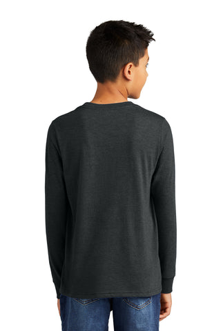 District Youth Perfect Tri Long Sleeve Tee (Black Frost)