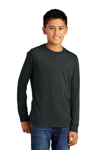 District Youth Perfect Tri Long Sleeve Tee (Black Frost)