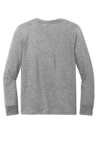 District Youth Perfect Tri Long Sleeve Tee (Grey Frost)