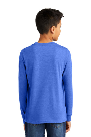 District Youth Perfect Tri Long Sleeve Tee (Royal Frost)