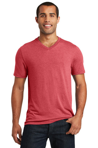 District Perfect Tri V-Neck Tee (Red Frost)