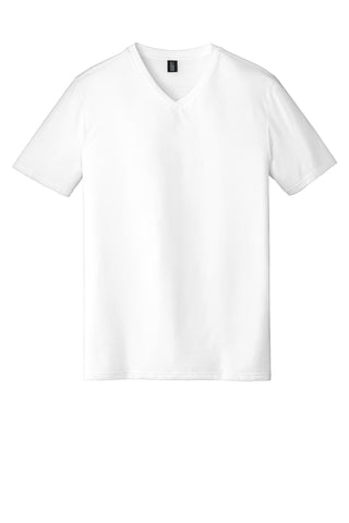 District Perfect Tri V-Neck Tee (White)