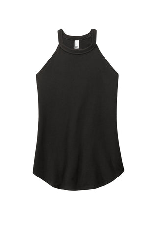 District Women's Perfect Tri Rocker Tank (Black)