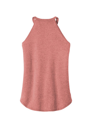 District Women's Perfect Tri Rocker Tank (Blush Frost)