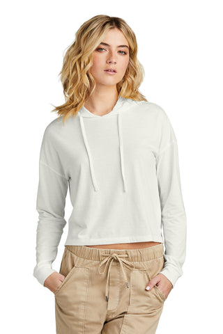 District Women's Perfect Tri Midi Long Sleeve Hoodie (Natural)