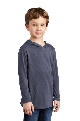 District Youth Perfect Tri Long Sleeve Hoodie (Navy Frost)