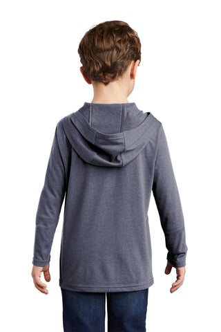 District Youth Perfect Tri Long Sleeve Hoodie (Navy Frost)