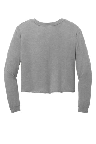 District Women's Perfect Tri Midi Long Sleeve Tee (Grey Frost)