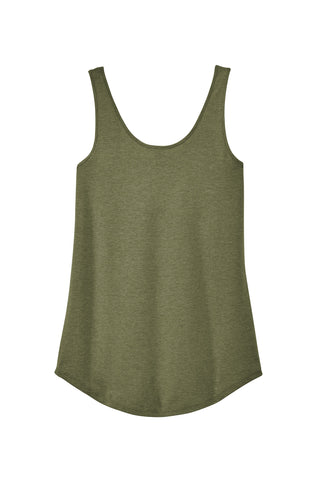 District Women's Perfect Tri Relaxed Tank (Military Green Frost)