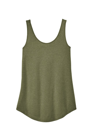 District Women's Perfect Tri Relaxed Tank (Military Green Frost)