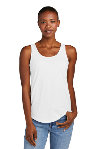 District Women's Perfect Tri Relaxed Tank (White)