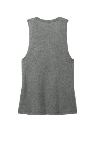 District Women's Perfect Tri Muscle Tank (Heathered Charcoal)