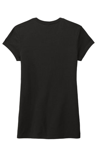 District Women's Fitted Perfect Tri Tee (Black)