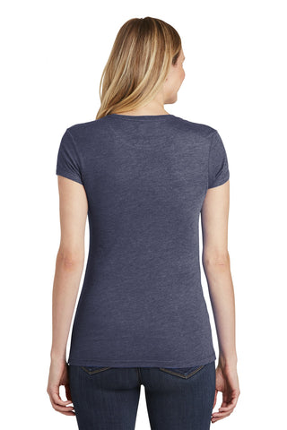 District Women's Fitted Perfect Tri Tee (Navy Frost)