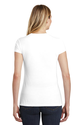 District Women's Fitted Perfect Tri Tee (White)