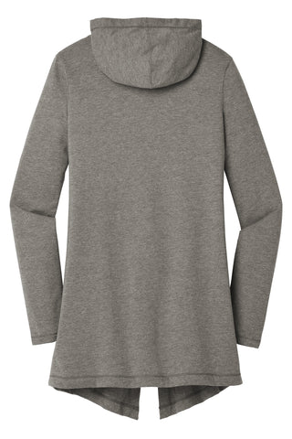 District Women's Perfect Tri Hooded Cardigan (Grey Frost)