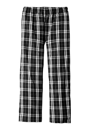 District Flannel Plaid Pant (Black)