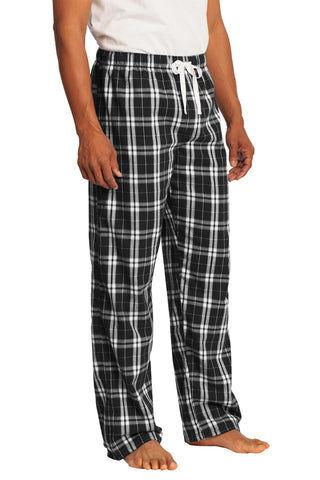 District Flannel Plaid Pant (Black)