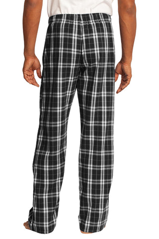 District Flannel Plaid Pant (Black)