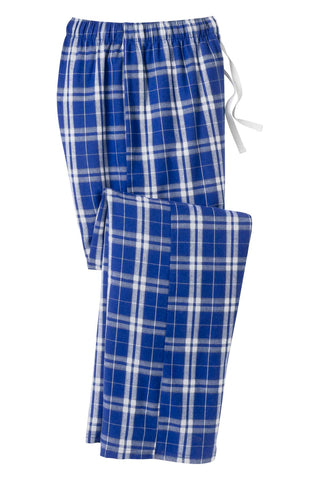 District Flannel Plaid Pant (Deep Royal)