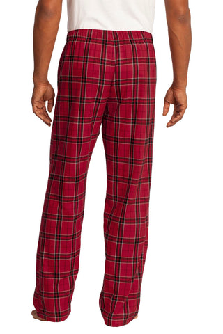District Flannel Plaid Pant (New Red)