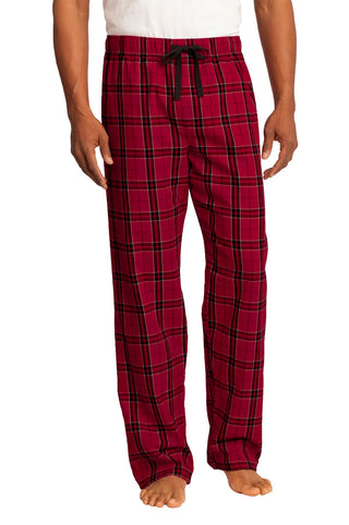 District Flannel Plaid Pant (New Red)