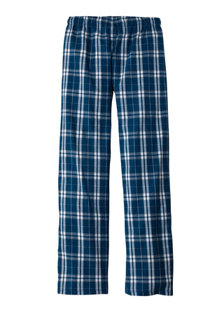 District Women's Flannel Plaid Pant (True Navy)