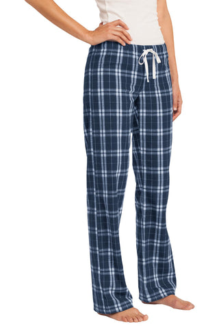 District Women's Flannel Plaid Pant (True Navy)