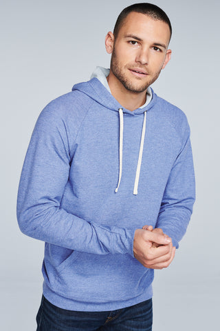District Perfect Tri French Terry Hoodie (Grey Frost)