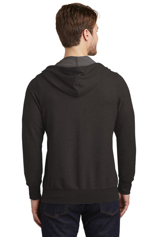 District Perfect Tri French Terry Full-Zip Hoodie (Black)