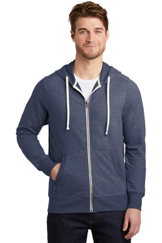 District Perfect Tri French Terry Full-Zip Hoodie (New Navy)