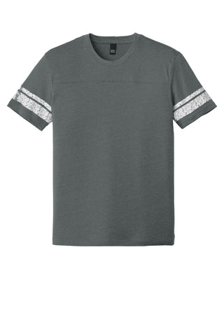 District Game Tee (Heathered Charcoal/ White)