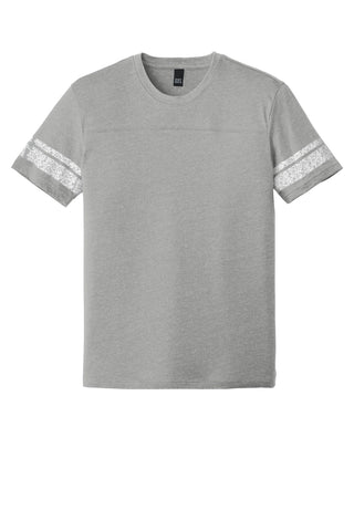 District Game Tee (Heathered Nickel/ White)