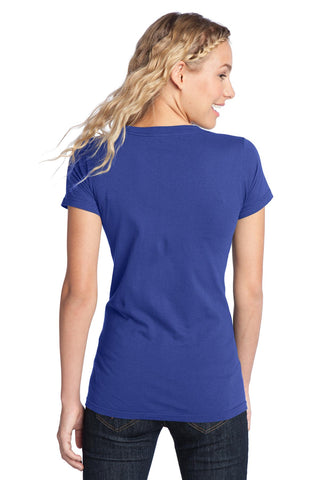District Women's Fitted The Concert Tee (Deep Royal)
