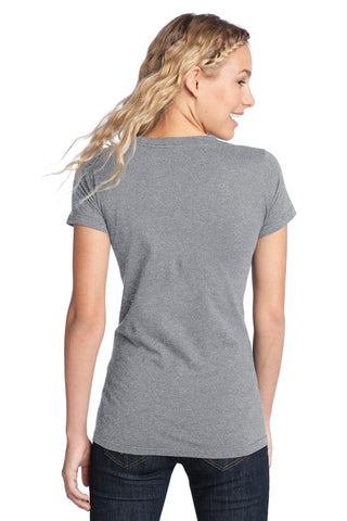 District Women's Fitted The Concert Tee (Heather Grey)