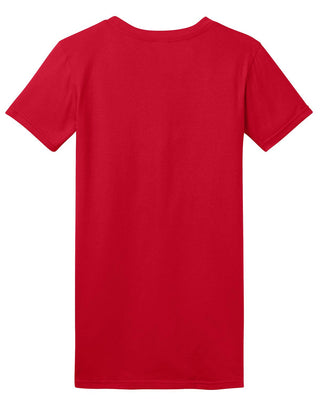 District Women's Fitted The Concert Tee (New Red)
