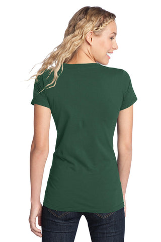 District Women's Fitted The Concert Tee (Forest Green)