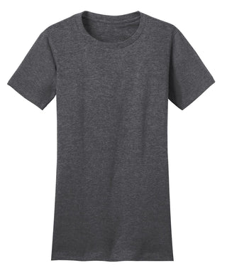 District Women's Fitted The Concert Tee (Heathered Charcoal)